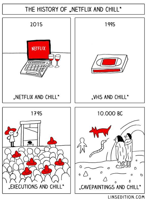 history of netflix and chill
