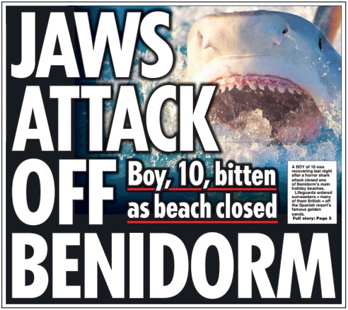 Was this really a shark attack by “Jaws”?