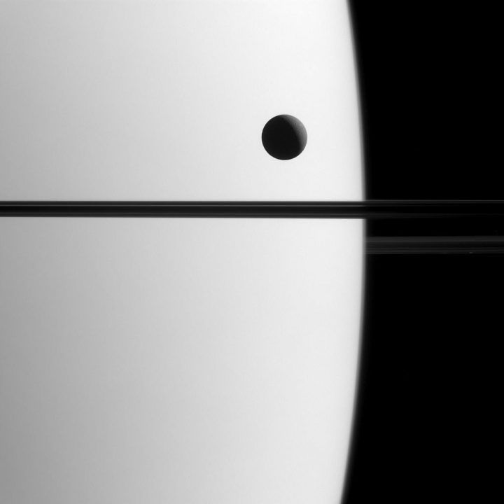 Saturn Moon NASA's Cassini spacecraft.