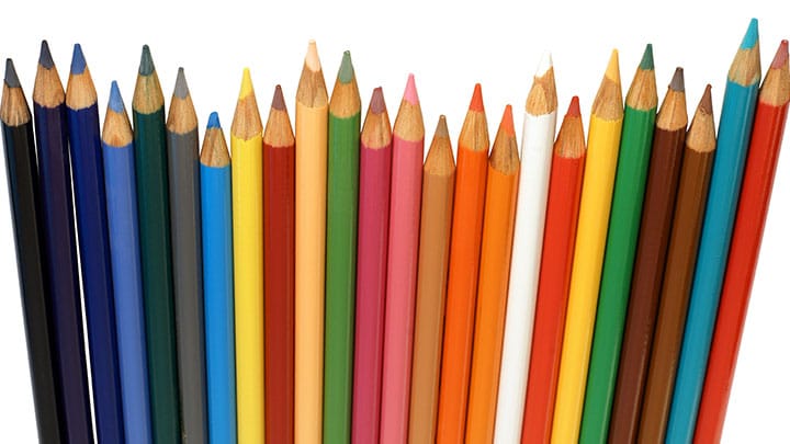 colouring pencil