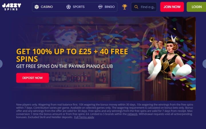 Jazzy spins casino review 4 Jazzy spins casino bonus offer