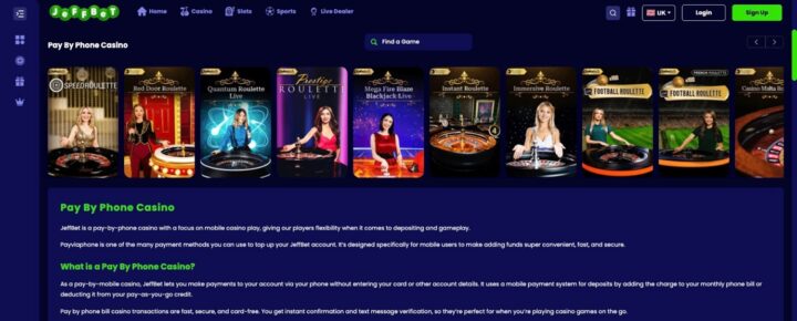Pay by phone slots: the future of mobile gaming? 24 Pay-by-phone casino games at jeffbet