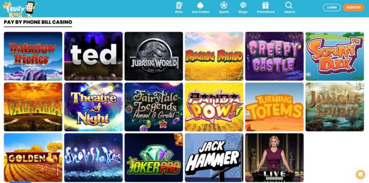 Pay by phone slots: the future of mobile gaming? 23 Pay-by-phone slots at fruity king casino